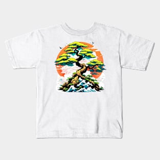 Bonzai tree (2) Kids T-Shirt